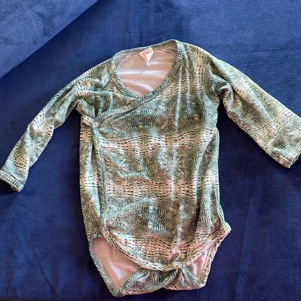 Kate Quinn kimono style bodysuit for baby